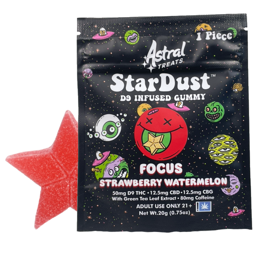 STARDUST FOCUS GUMMY - STRAWBERRY WATERMELON