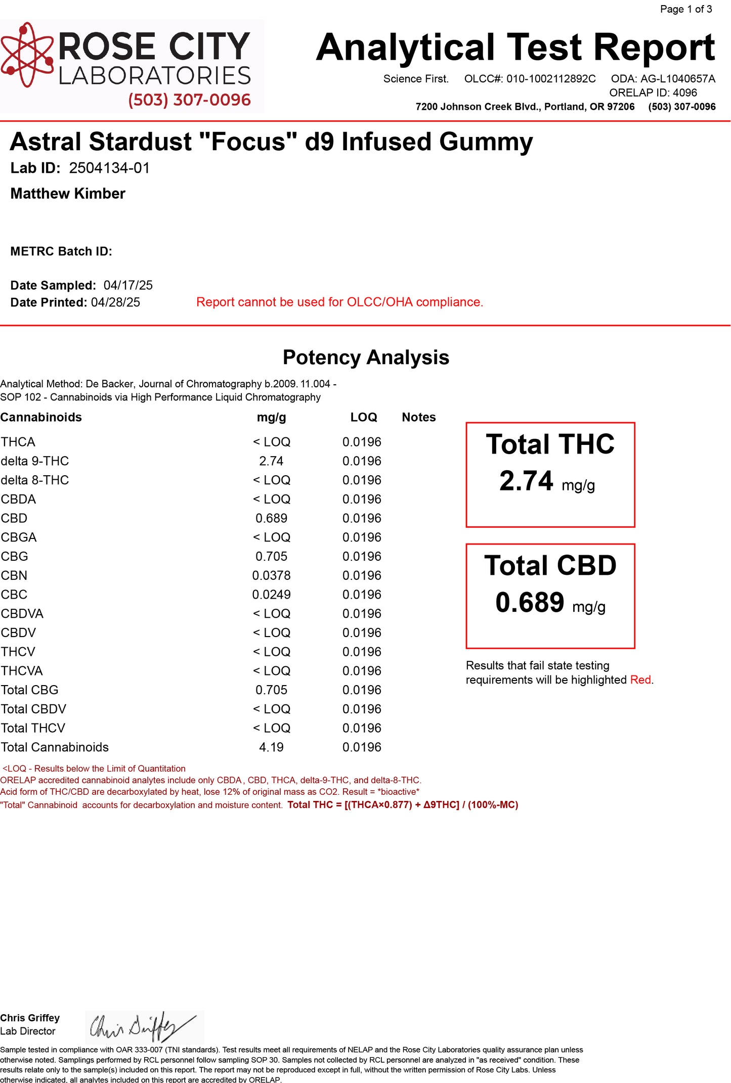 STARDUST FOCUS GUMMY - STRAWBERRY WATERMELON