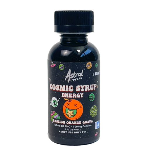 COSMIC ENERGY SYRUP - PASSIONFRUIT ORANGE GUAVA
