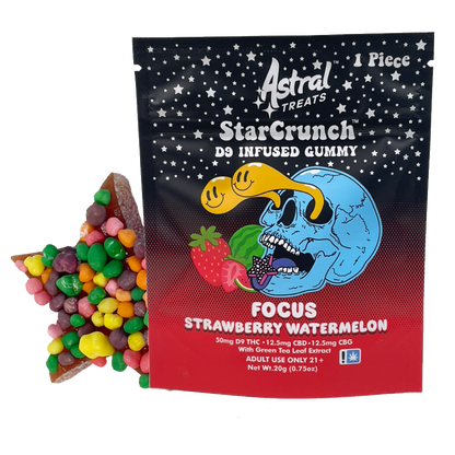 STARCRUNCH FOCUS GUMMY - STRAWBERRY WATERMELON
