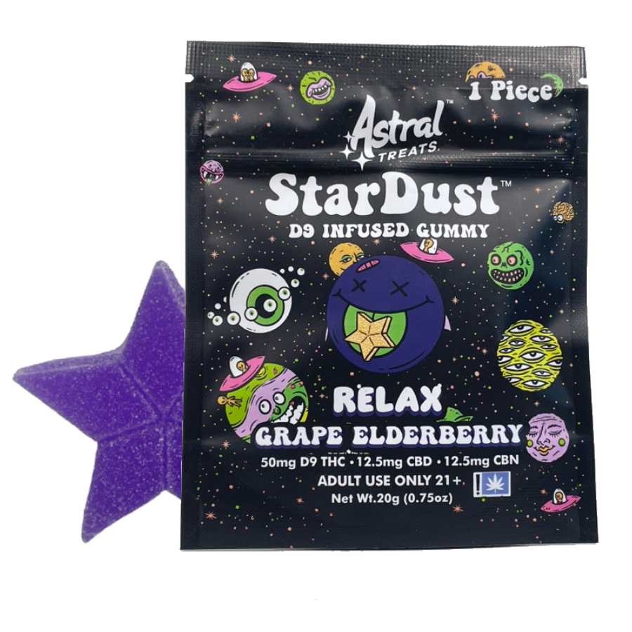 STARDUST RELAX GUMMY - GRAPE ELDERBERRY