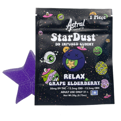 STARDUST RELAX GUMMY - GRAPE ELDERBERRY
