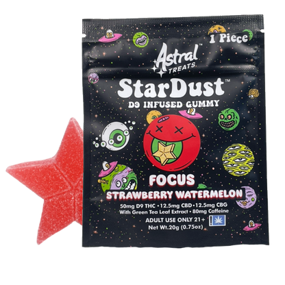 STARDUST FOCUS GUMMY - STRAWBERRY WATERMELON