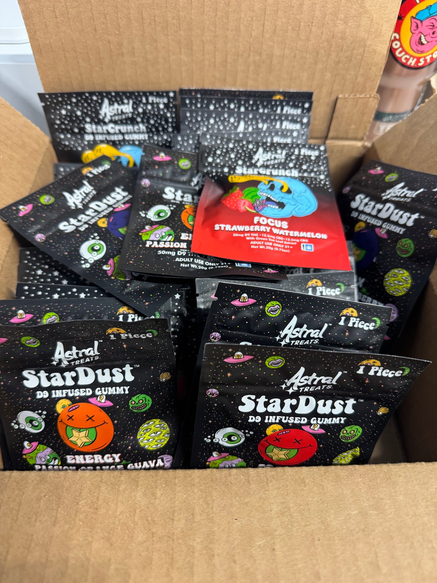 Gummy variety pack Six Flavors four of each 24 total