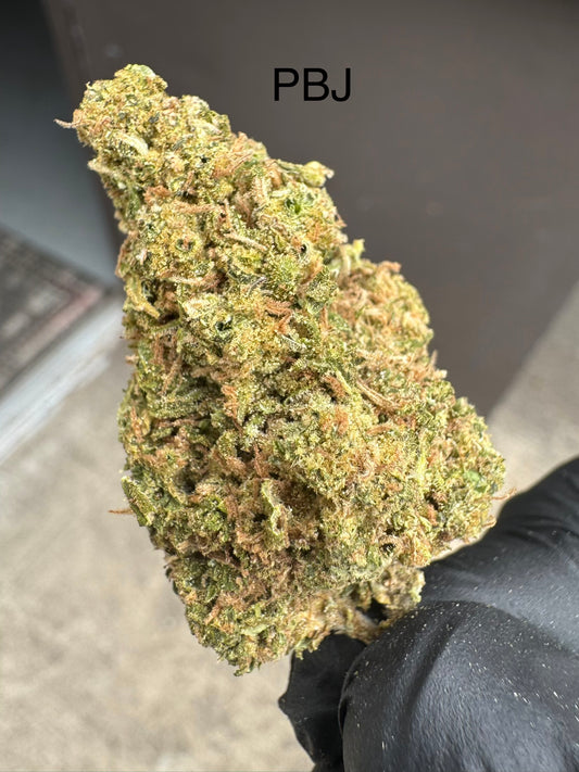 PBJ Exotic Hemp Flower by the QP