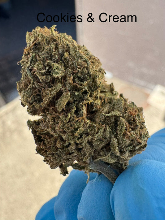 Cookies & Cream Exotic Hemp Flower by the QP