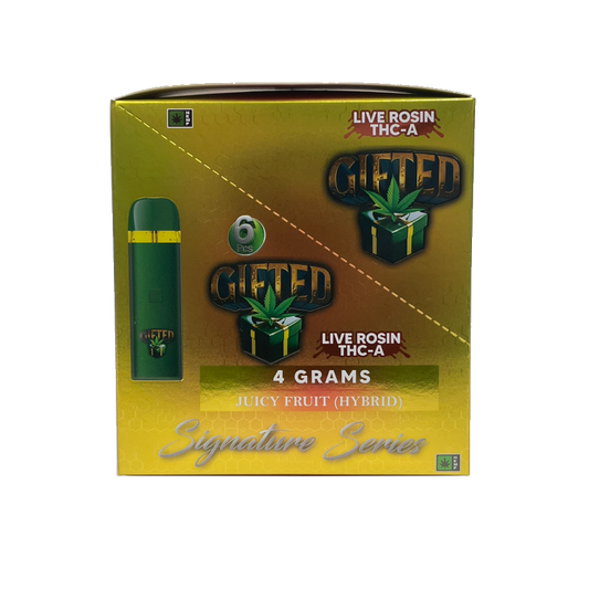 Gifted - Disposable 4g THC-A Concentrate 6pk - Juicy Fruit (Hybrid)