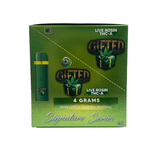 Gifted - Disposable 4g THC-A Concentrate 6pk - Pineapple Mimosa (Sativa)