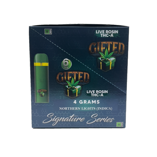 Gifted - Disposable 4g THC-A Concentrate 6pk - Northern Lights (Indica)