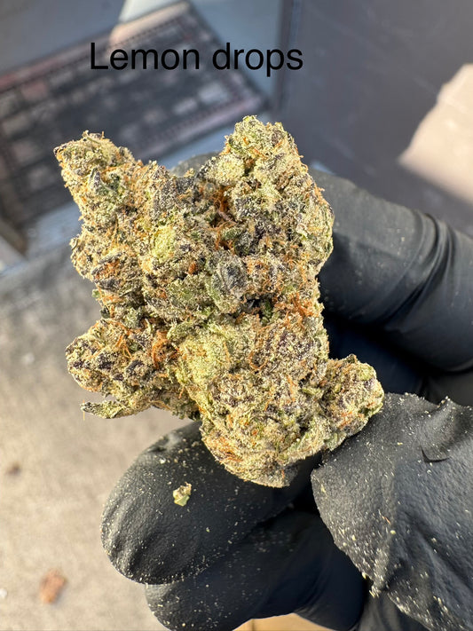 Lemon Cherry Gelato  Exotic Hemp Flower by the QP