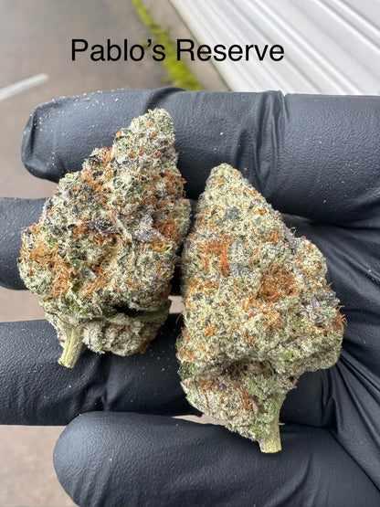 Pablo's Reserve Exotic Hemp Flower by the QP