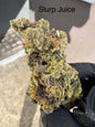 Slurp Juice top shelf hemp flower by the QP