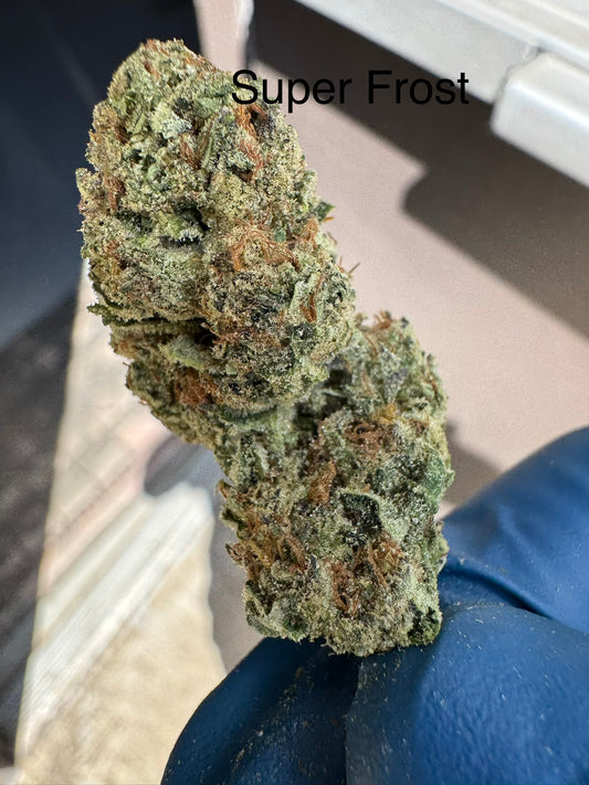 Super Frost Hemp Flower by the QP
