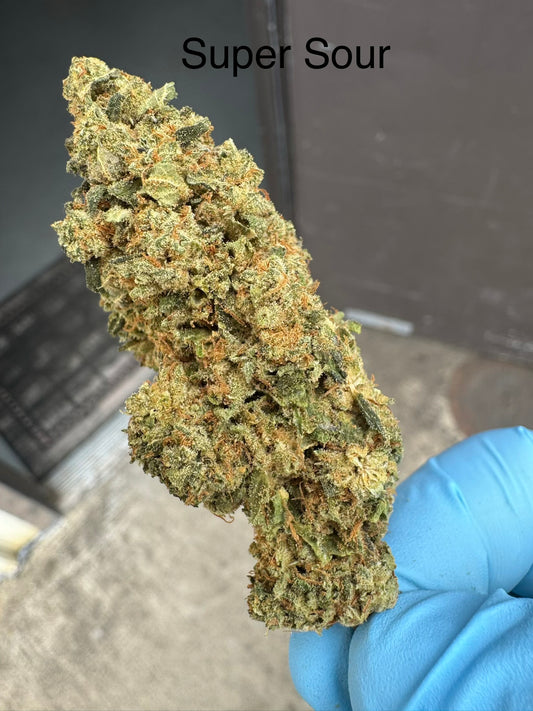 Super Sour Exotic Hemp Flower by the QP